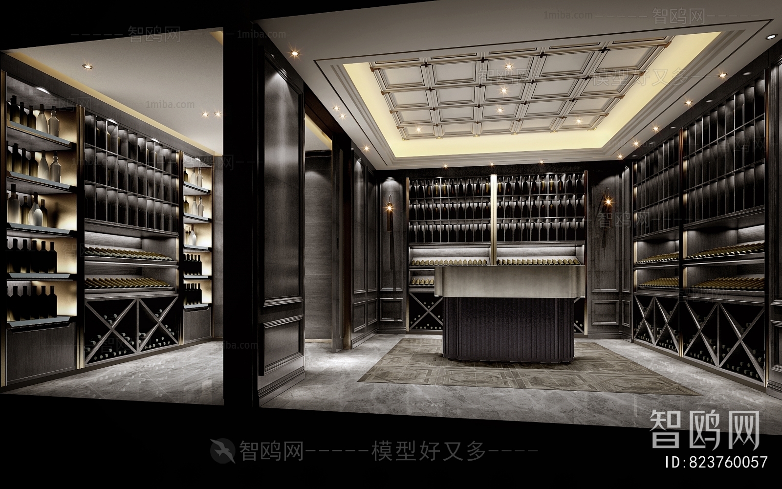 Modern Wine Cellar/Wine Tasting Room