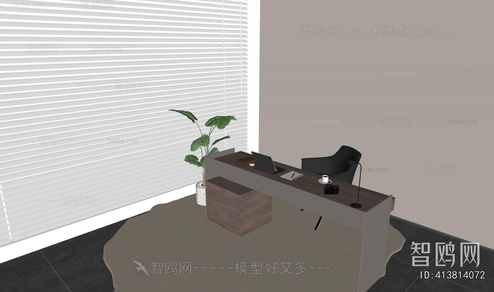 Modern Office Desk And Chair