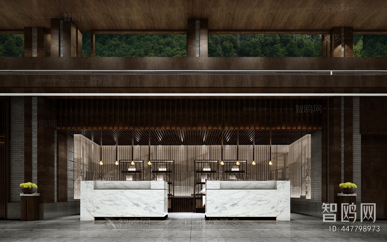 New Chinese Style Exhibition Hall