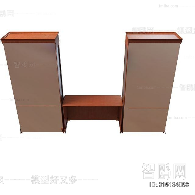 European Style Wine Cabinet