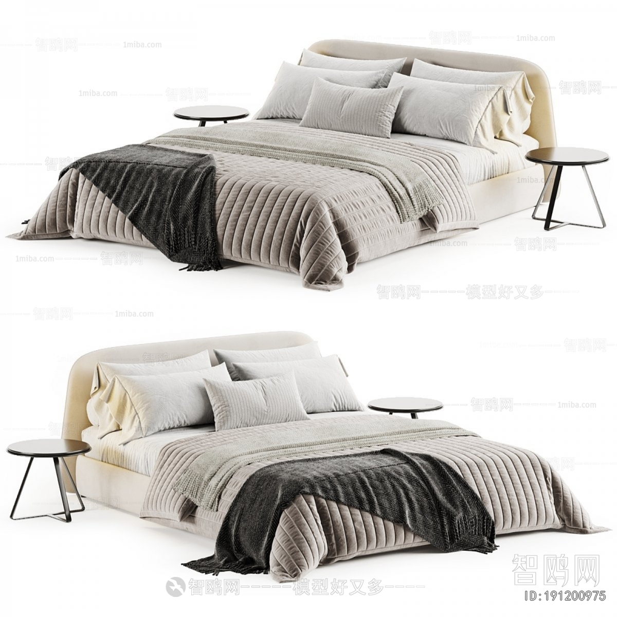 Modern Double Bed