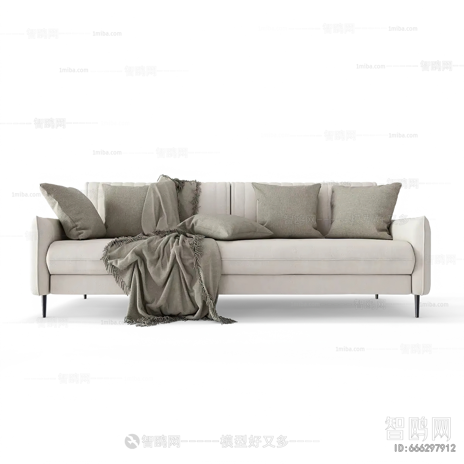 Modern Multi Person Sofa