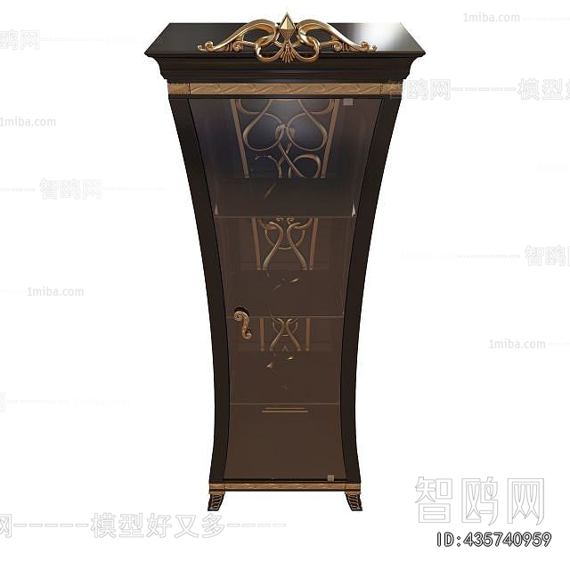 European Style Wine Cabinet