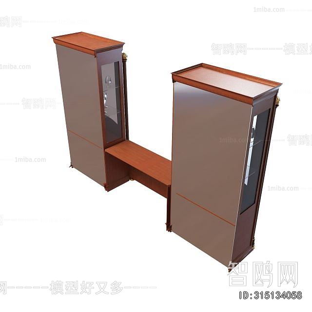 European Style Wine Cabinet