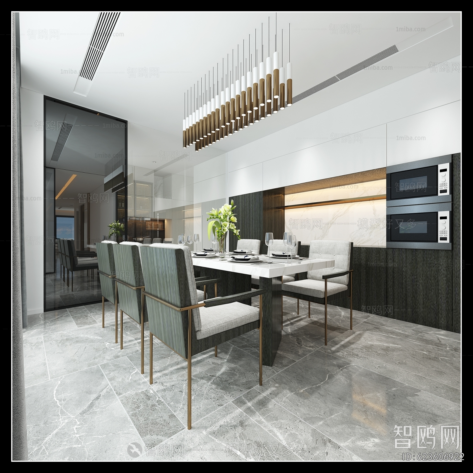 Modern The Kitchen