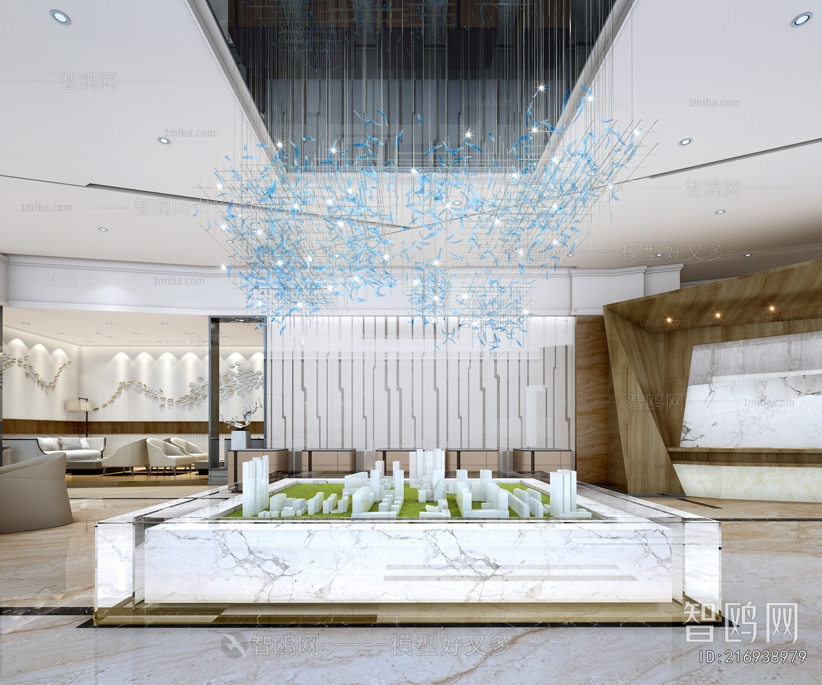 Modern Sand Table Area