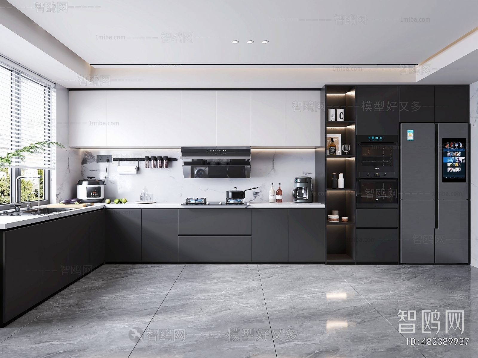 Modern The Kitchen