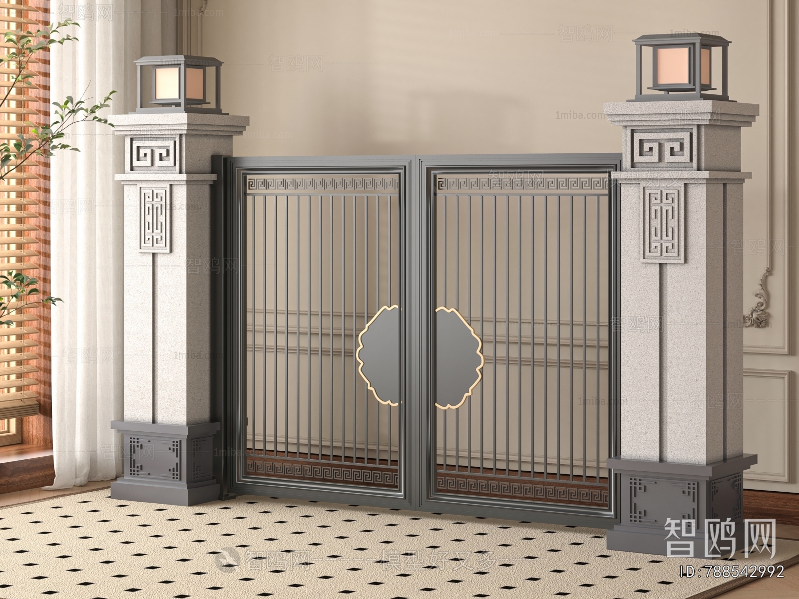 New Chinese Style Door