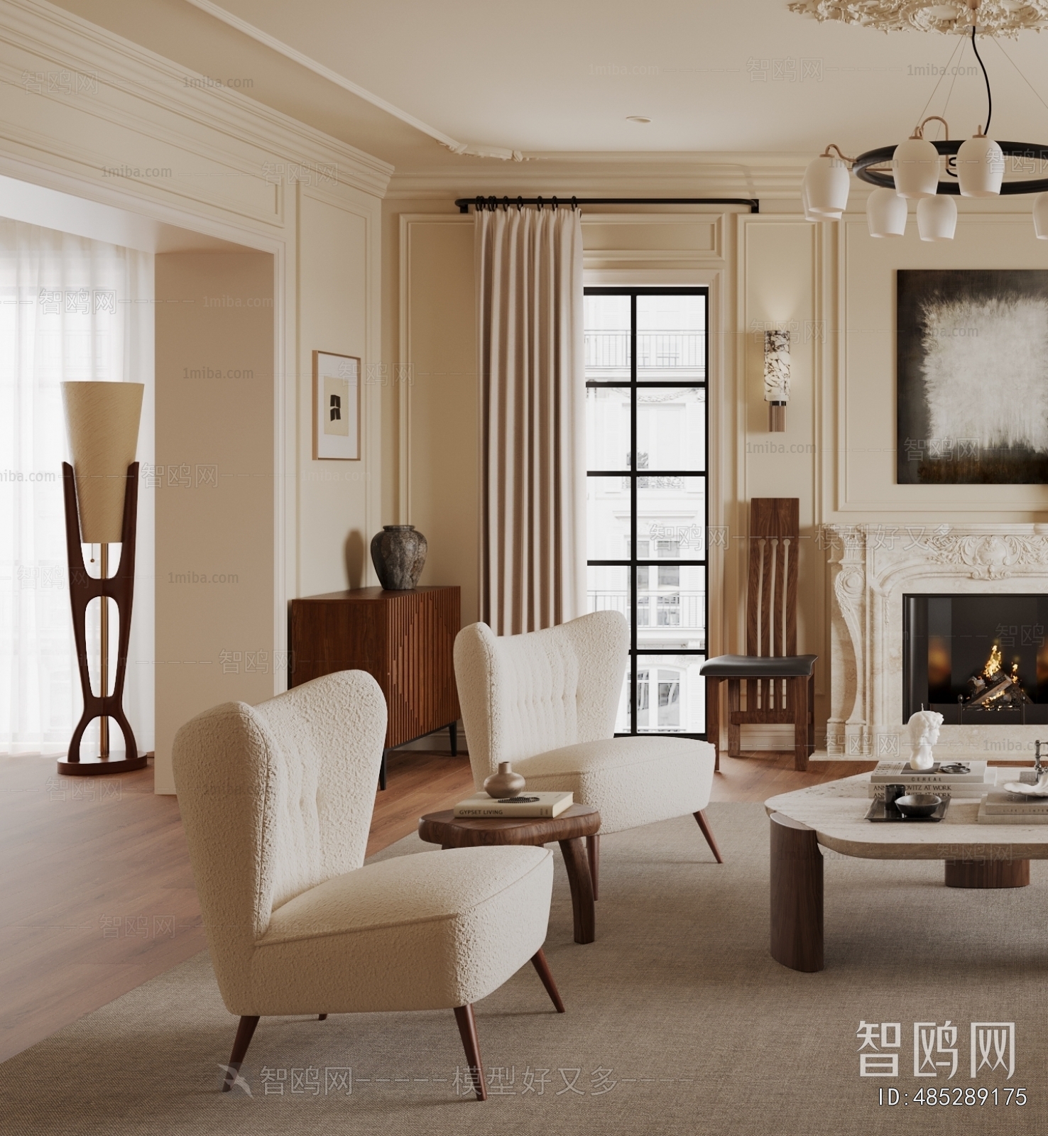 French Style A Living Room