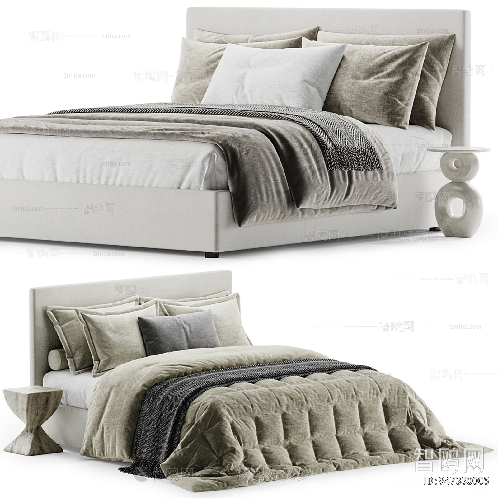 Modern Double Bed