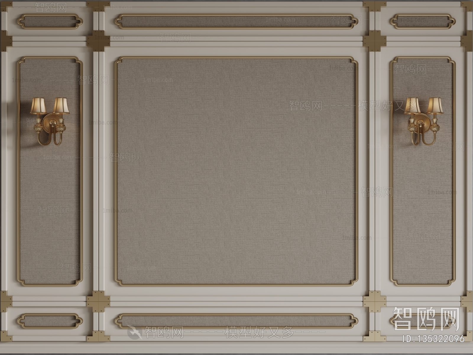 French Style TV Wall