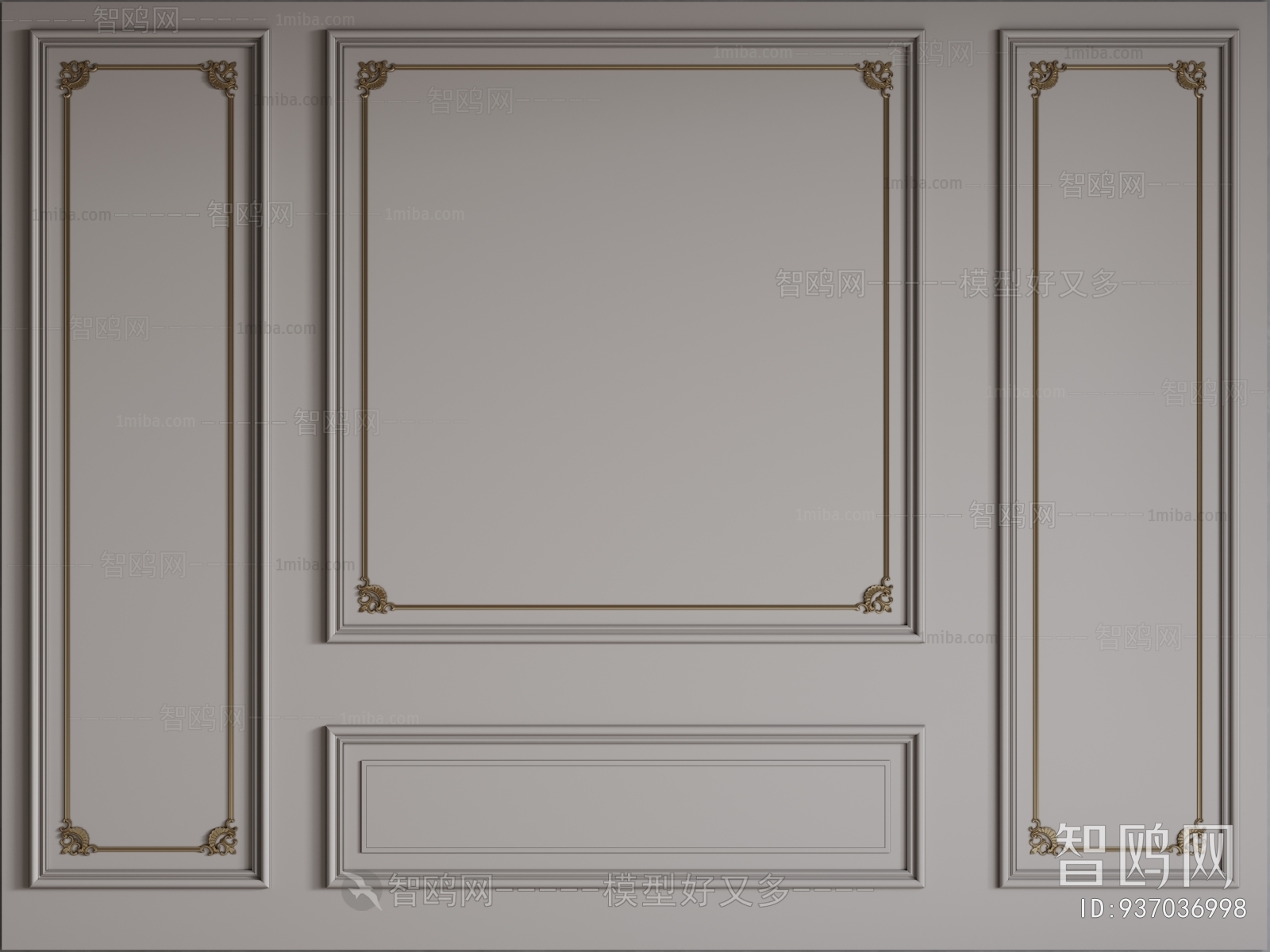 French Style TV Wall