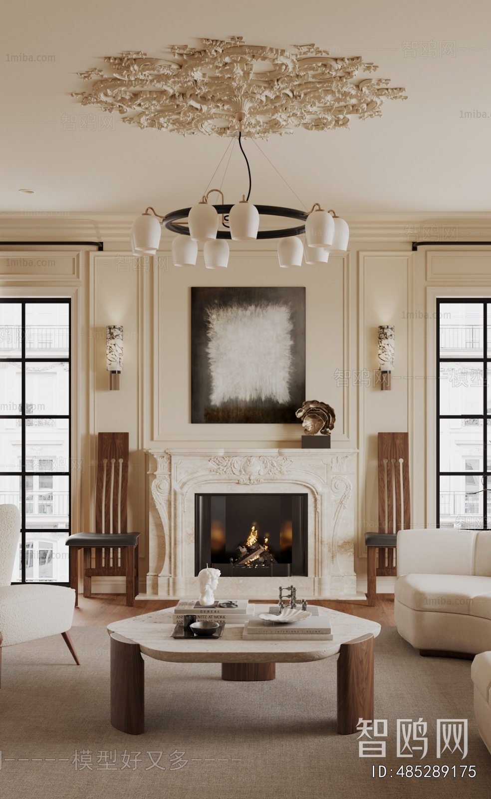 French Style A Living Room