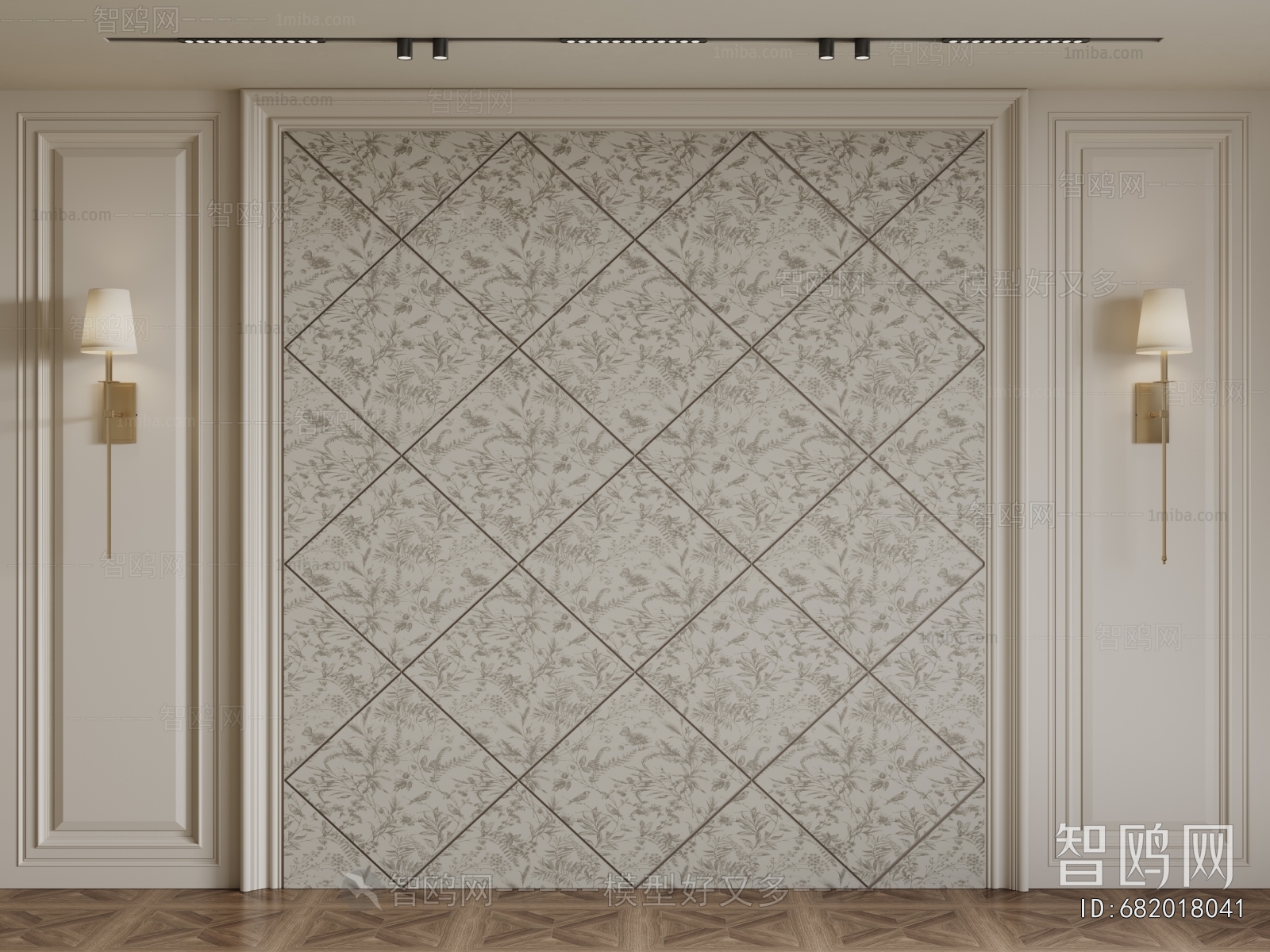 French Style TV Wall