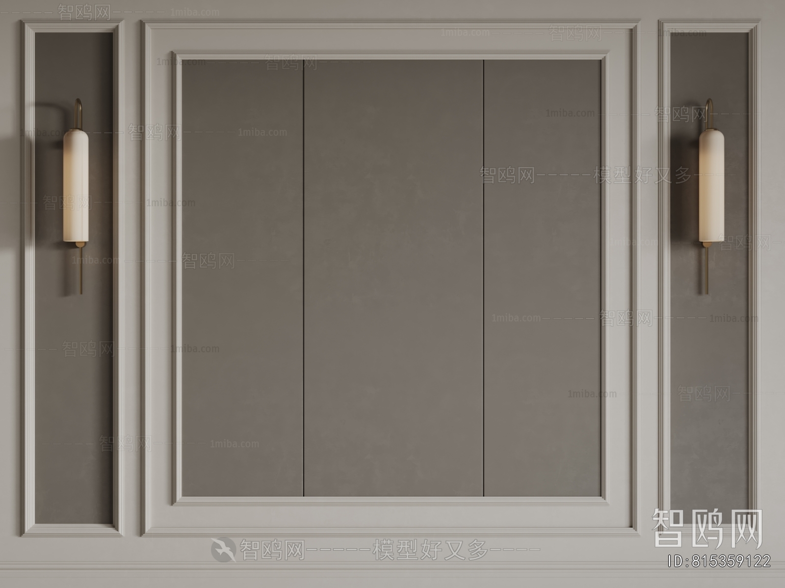 French Style TV Wall