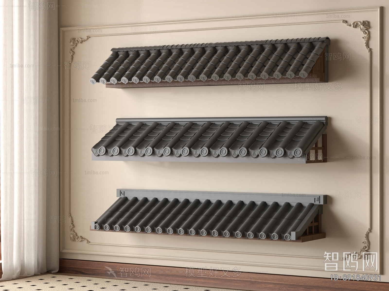 New Chinese Style Building Component