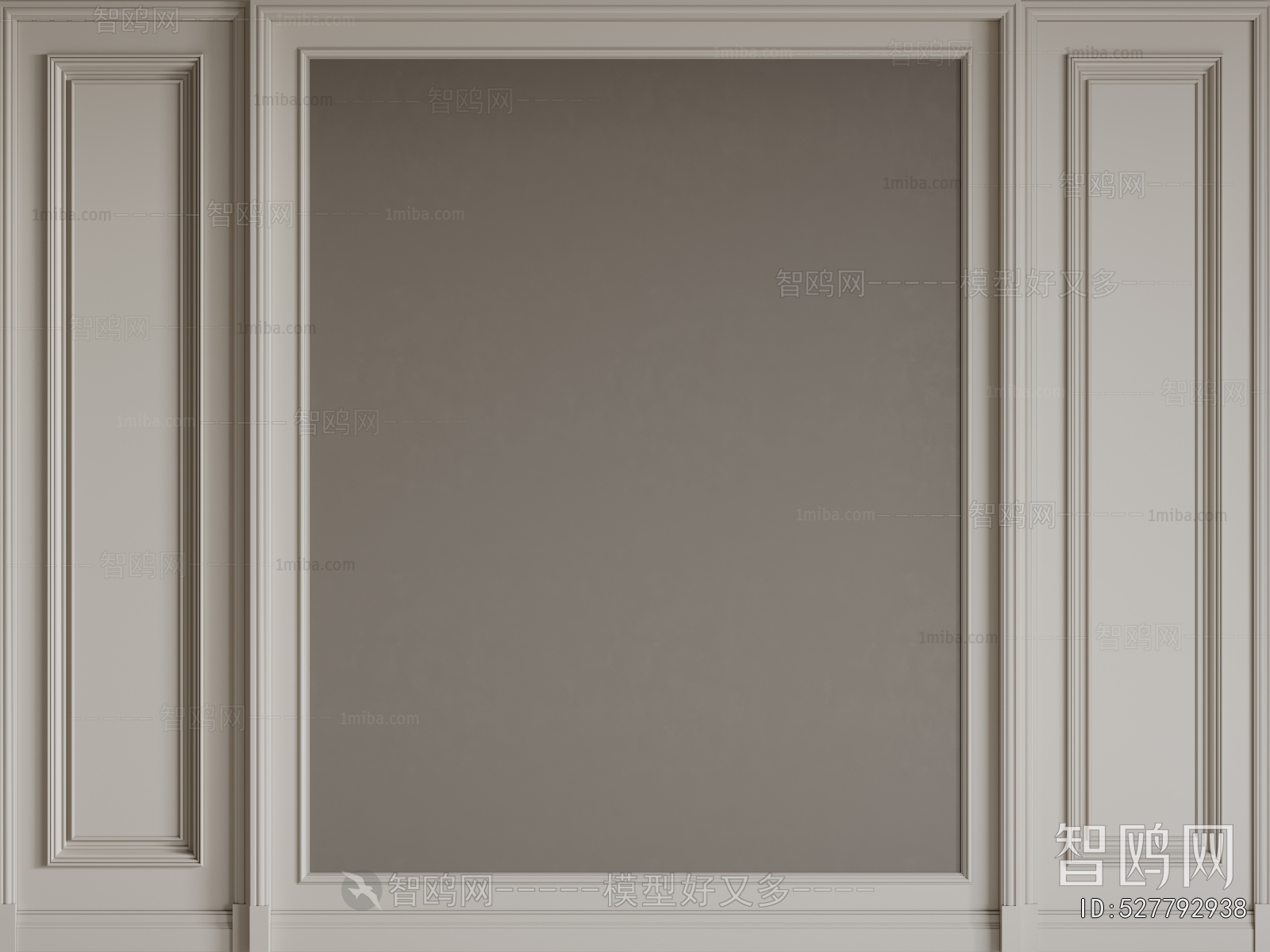 French Style TV Wall