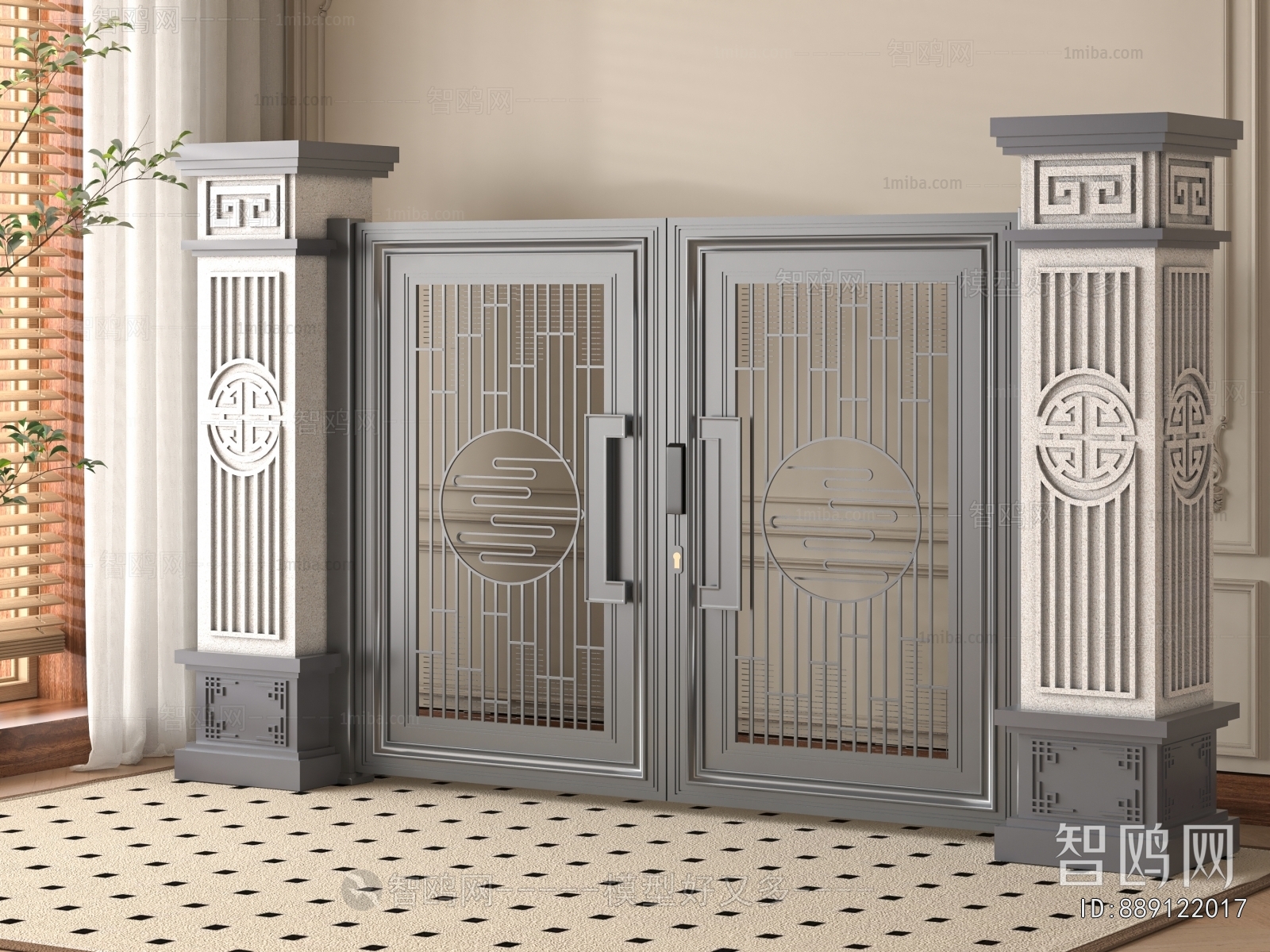 New Chinese Style Door