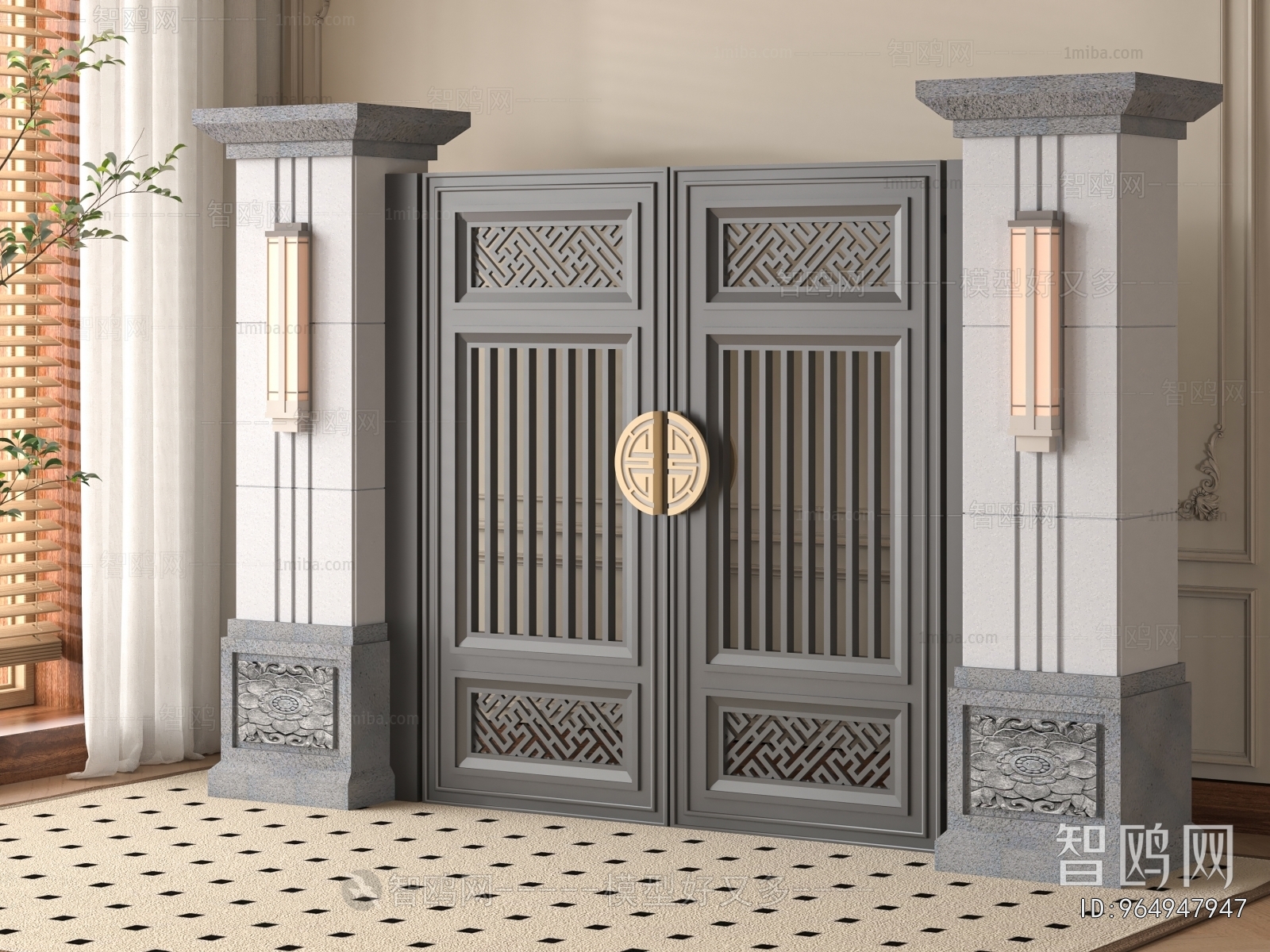 New Chinese Style Door