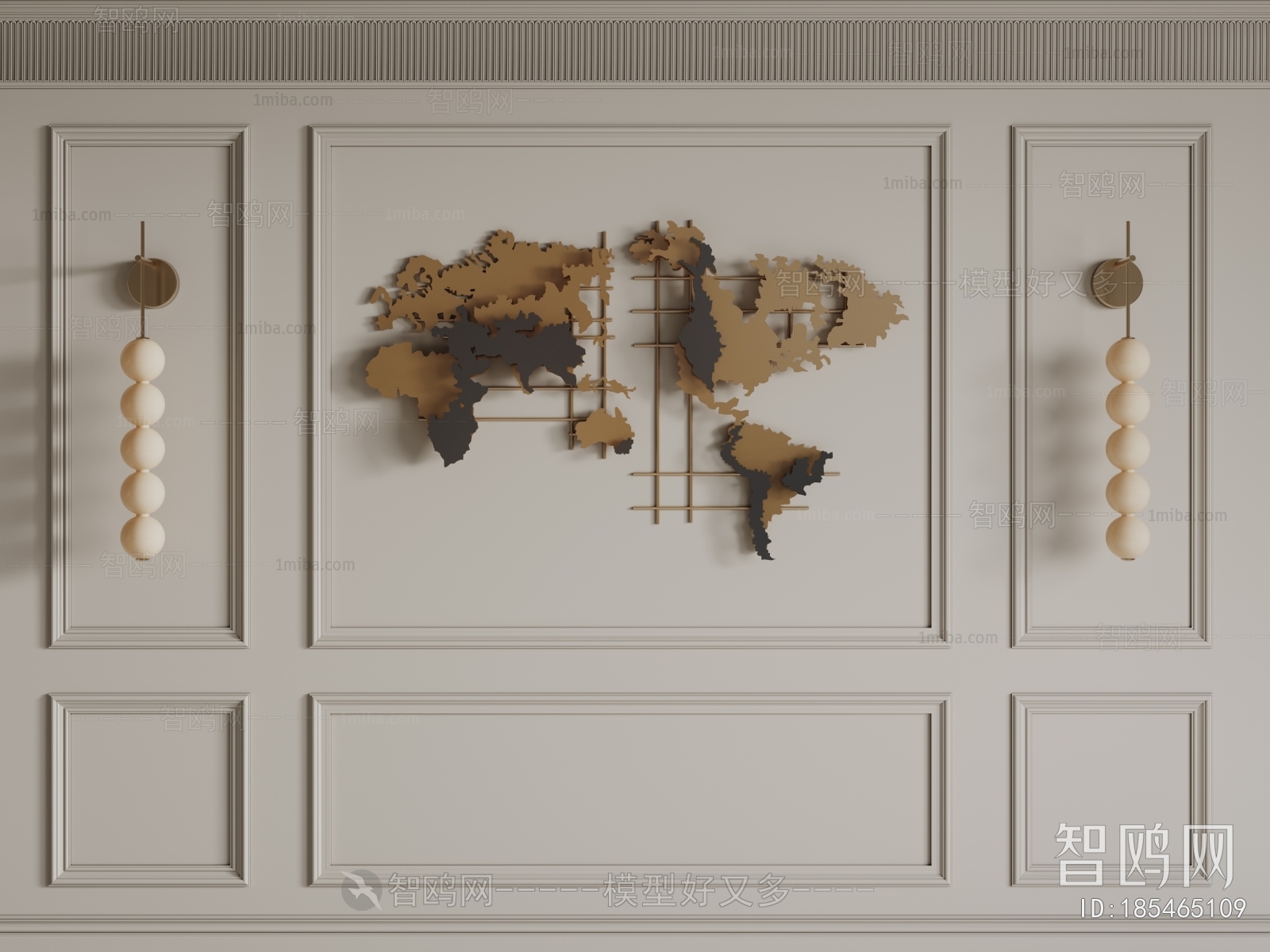 French Style TV Wall