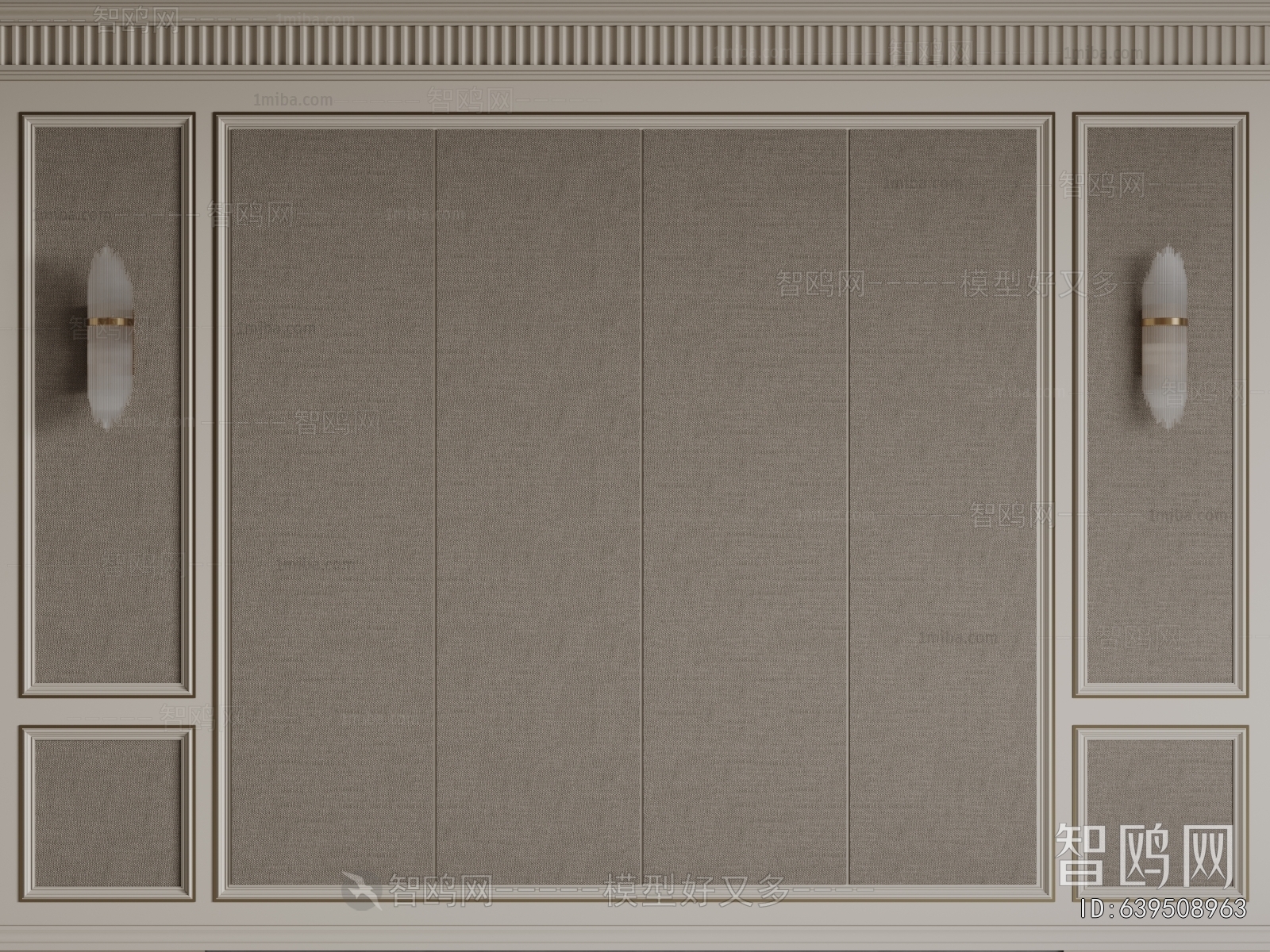 French Style TV Wall