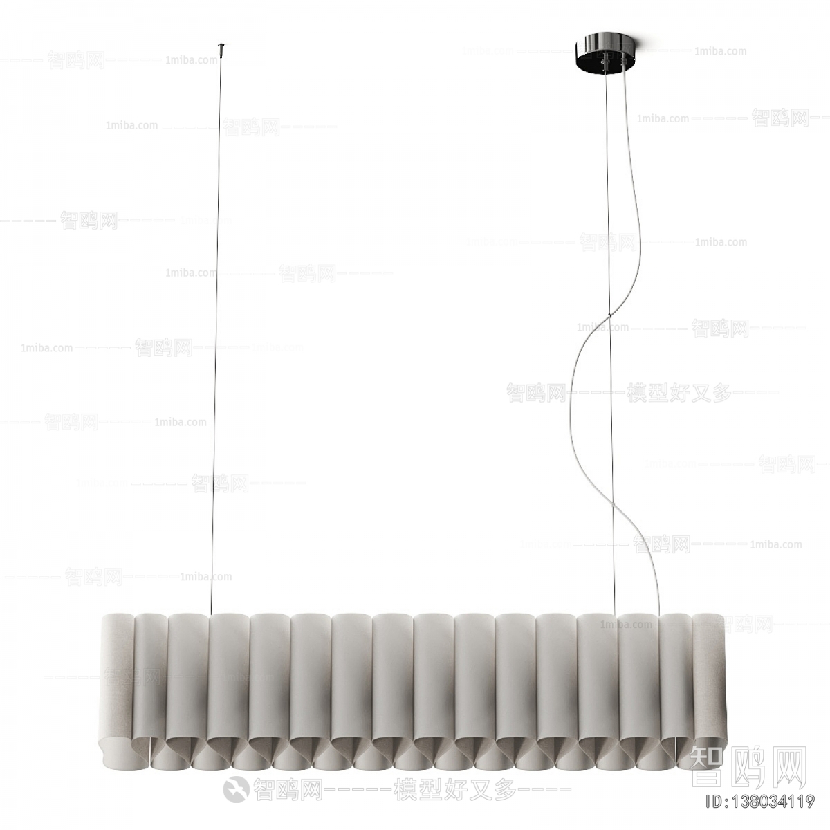 Modern Long Chandelier