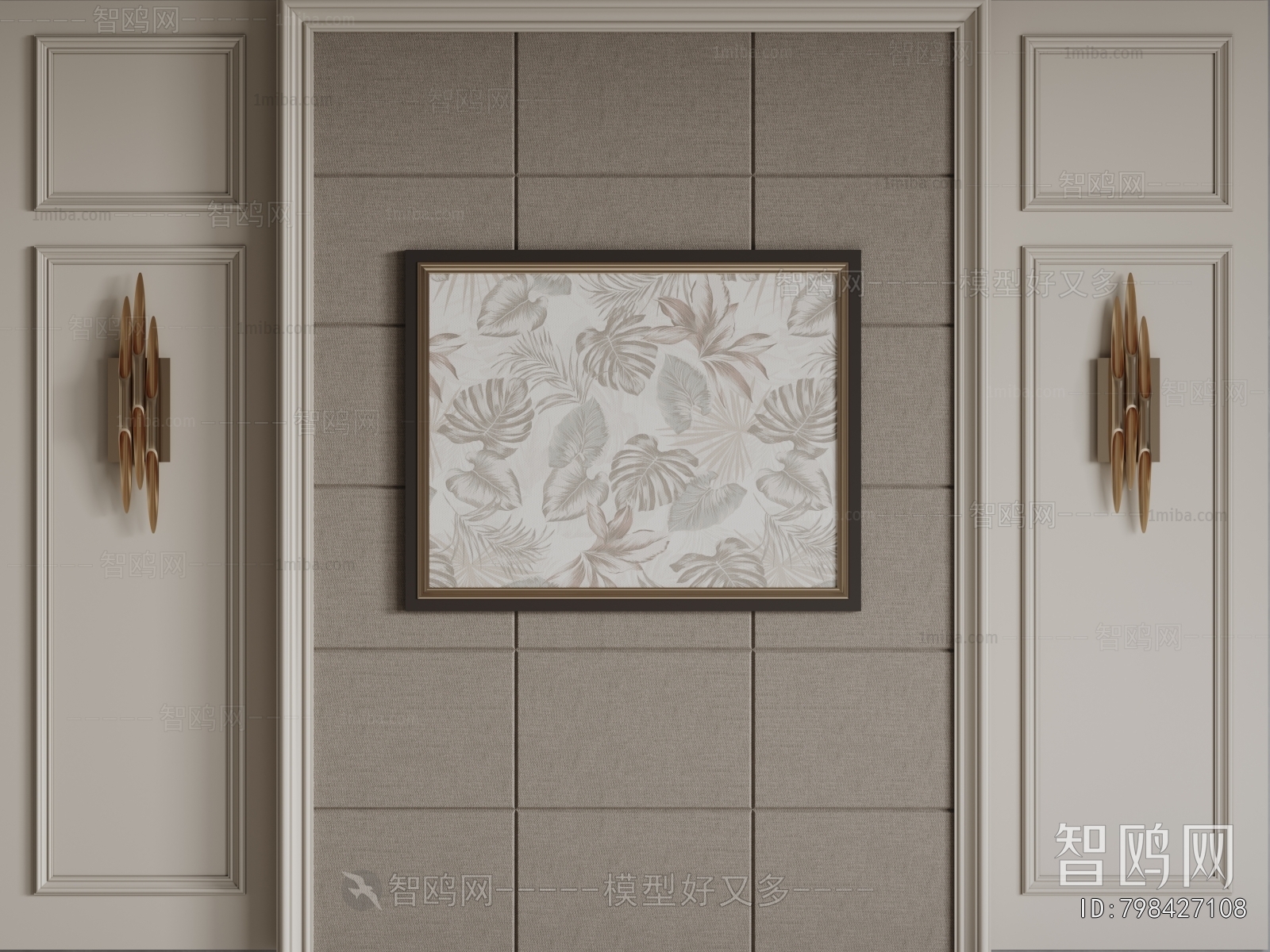 French Style TV Wall