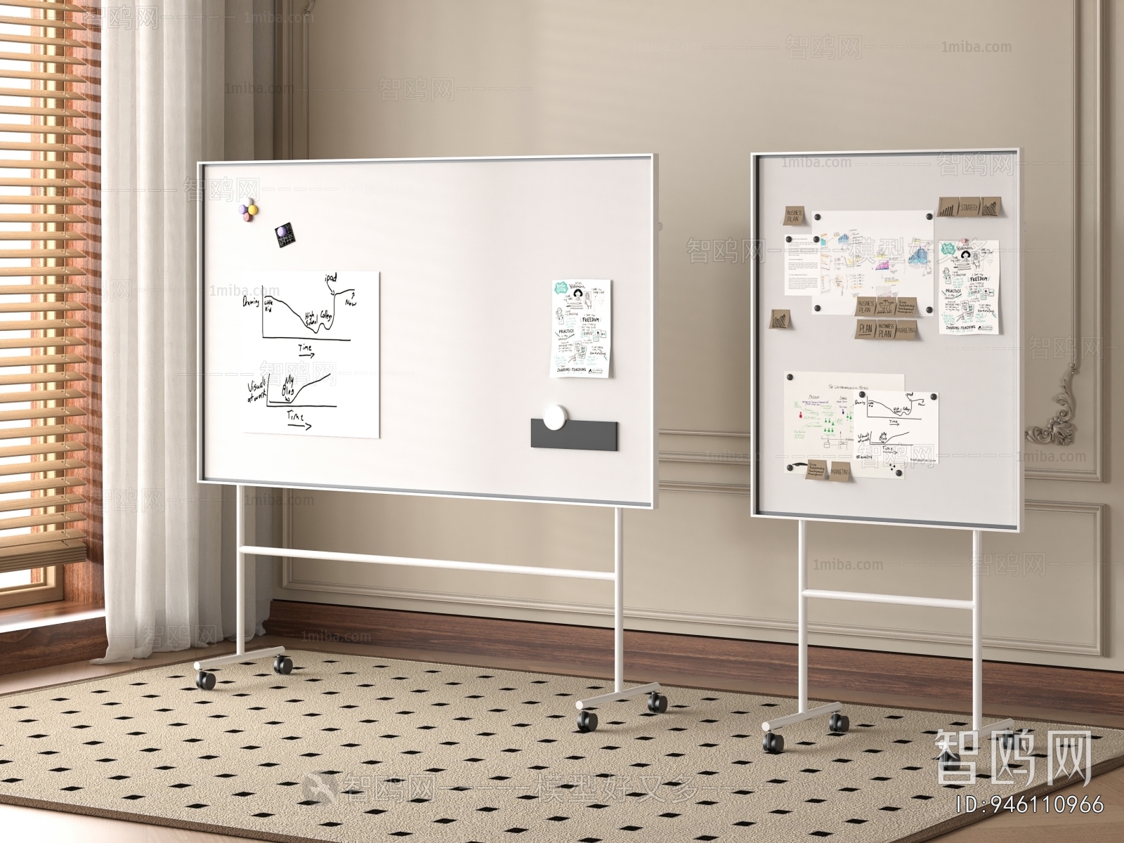 Modern Blackboard/whiteboard