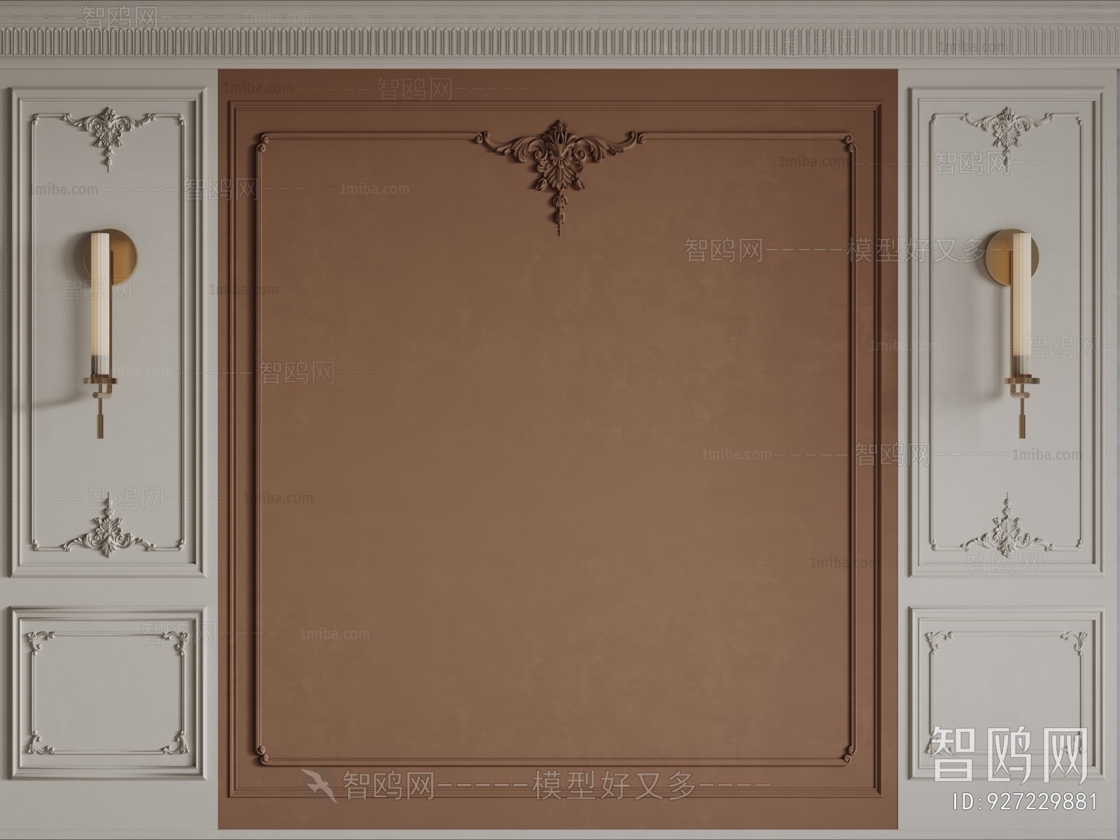 French Style TV Wall