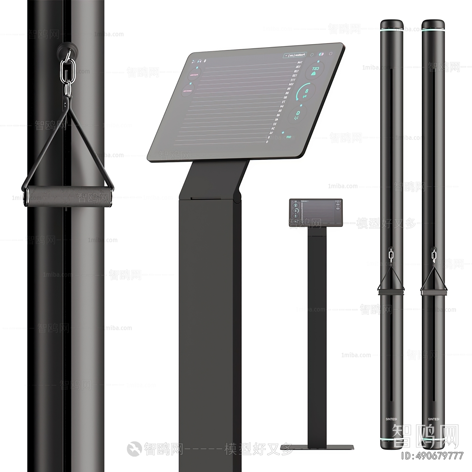 Modern Fitness Equipment