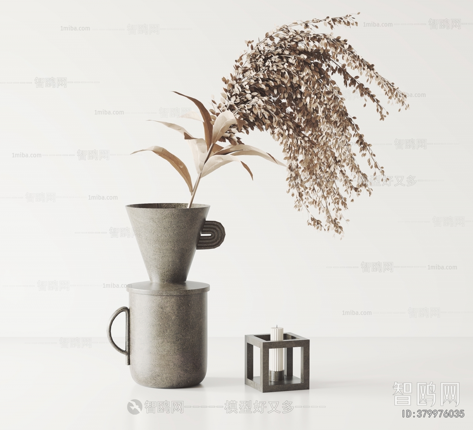 Wabi-sabi Style Dried Branch