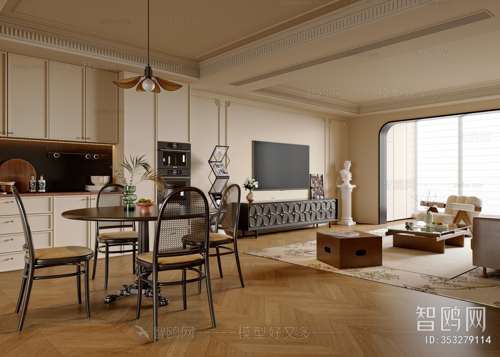 French Style Dining Room