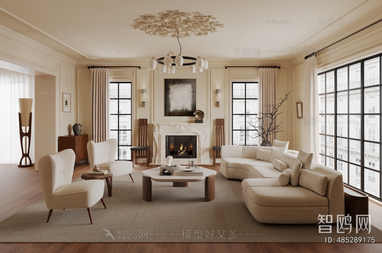 French Style A Living Room