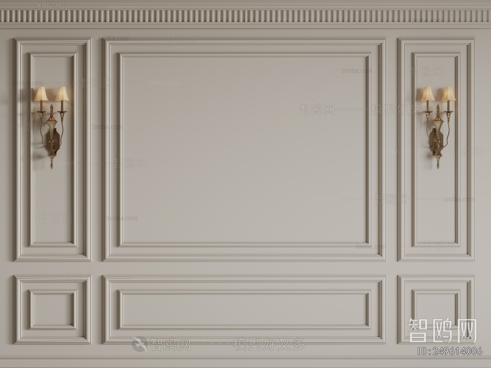 French Style TV Wall