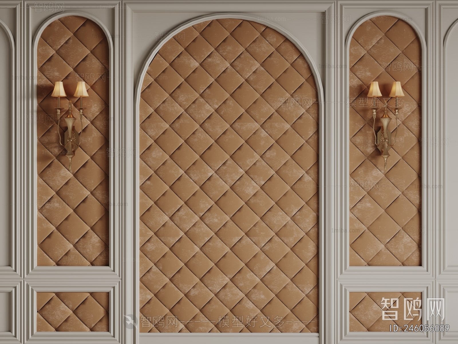 French Style TV Wall