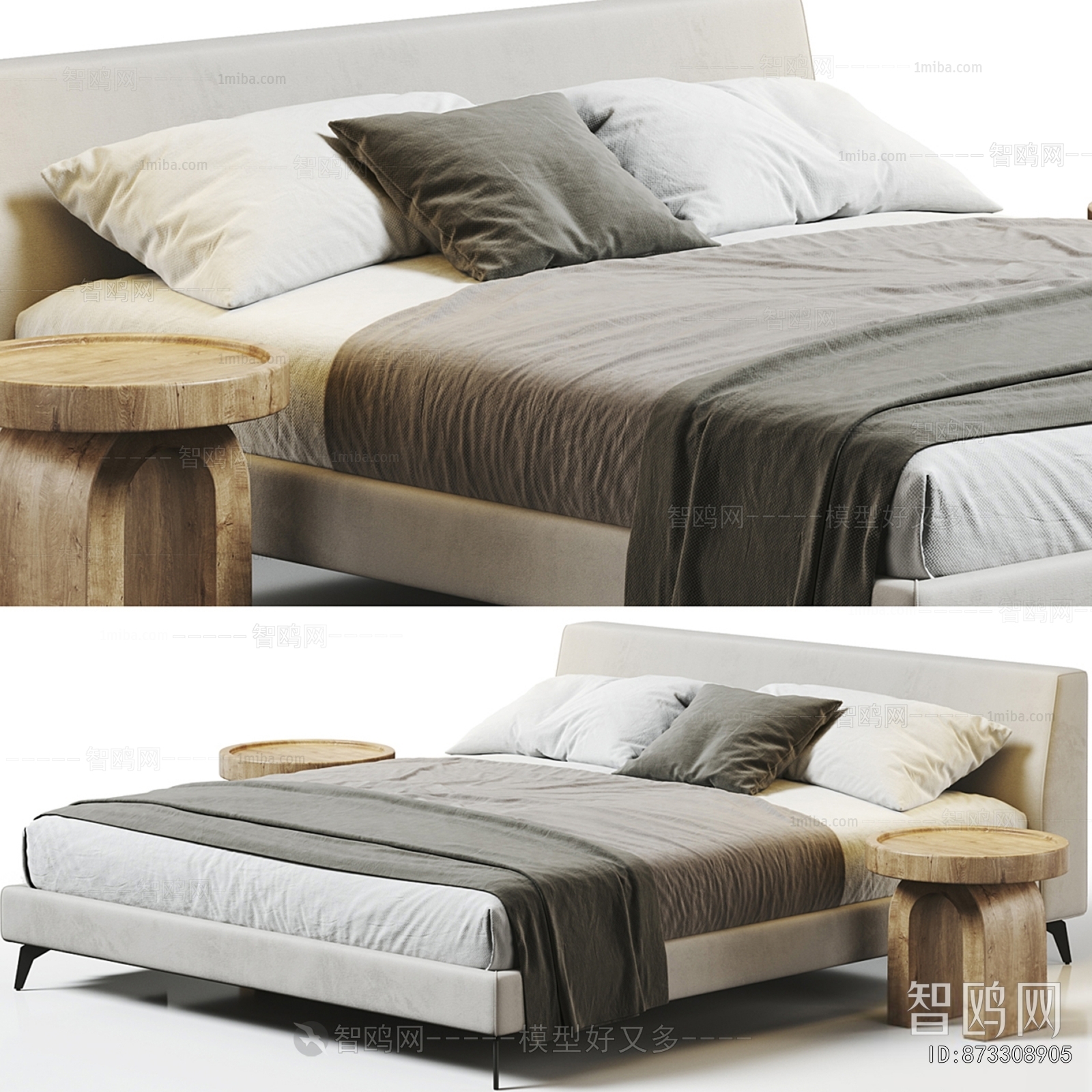 Modern Double Bed
