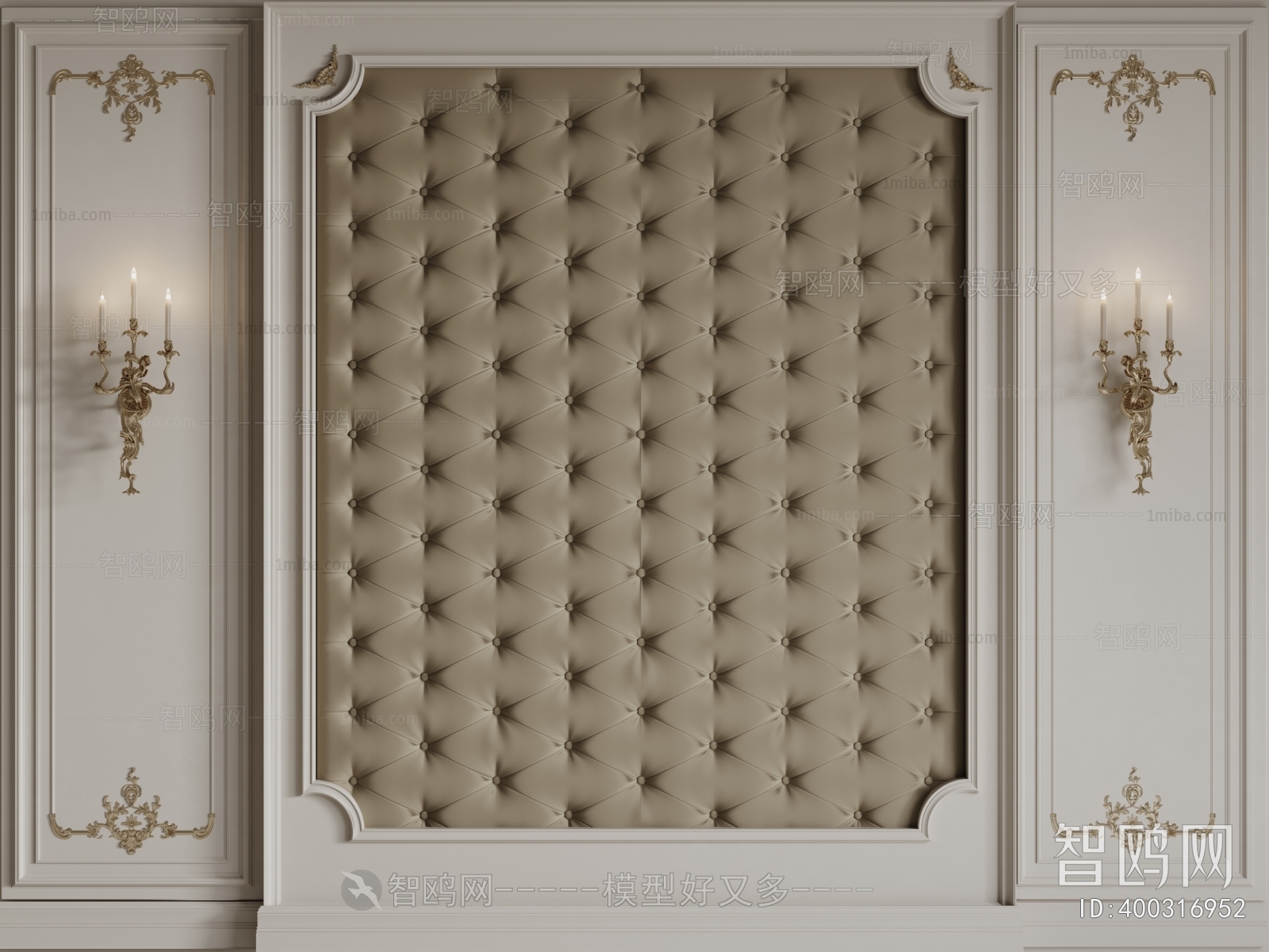 French Style TV Wall