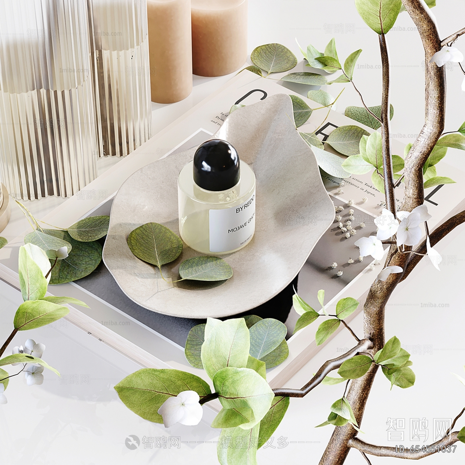 Modern Aquatic Green Plant