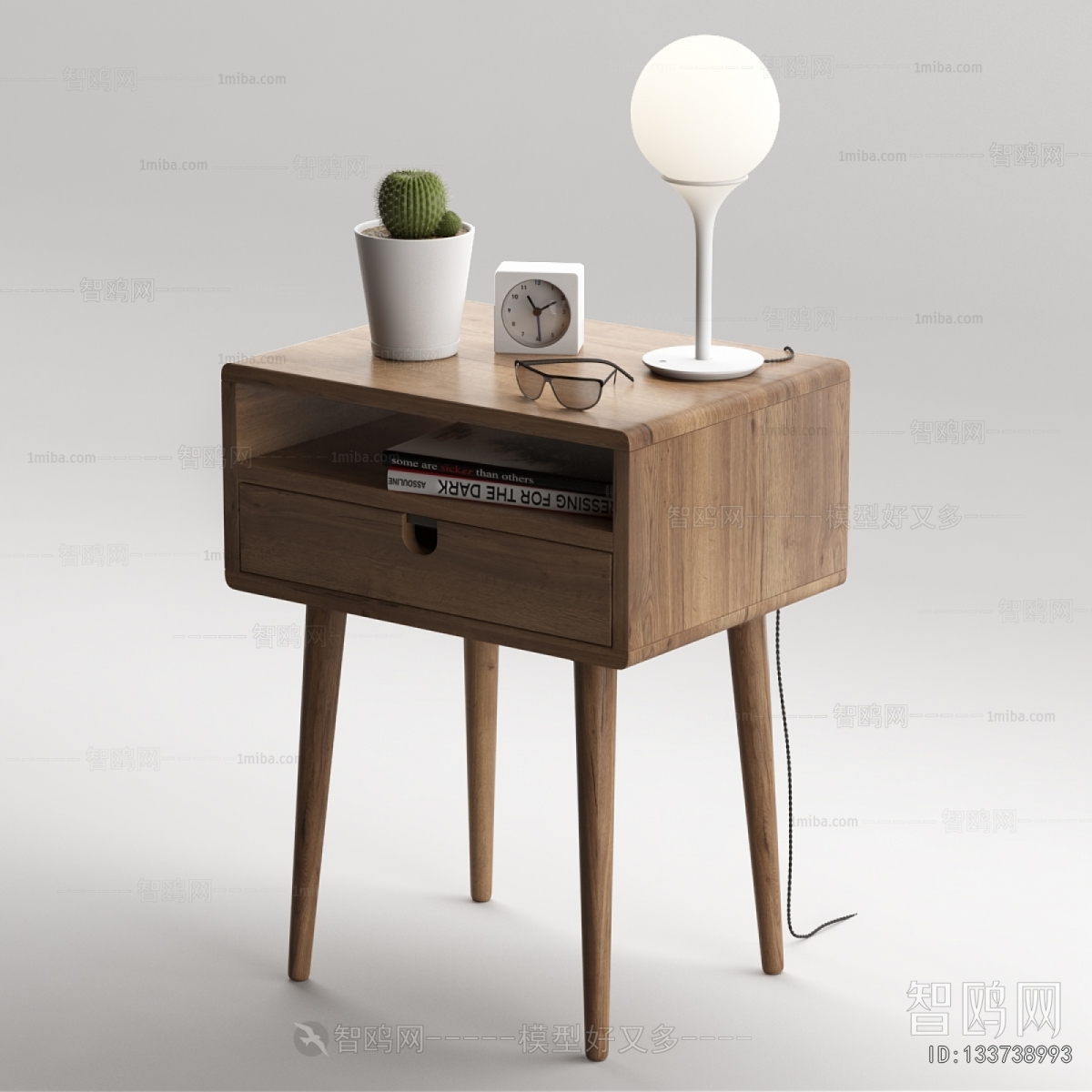 Modern Bedside Cupboard