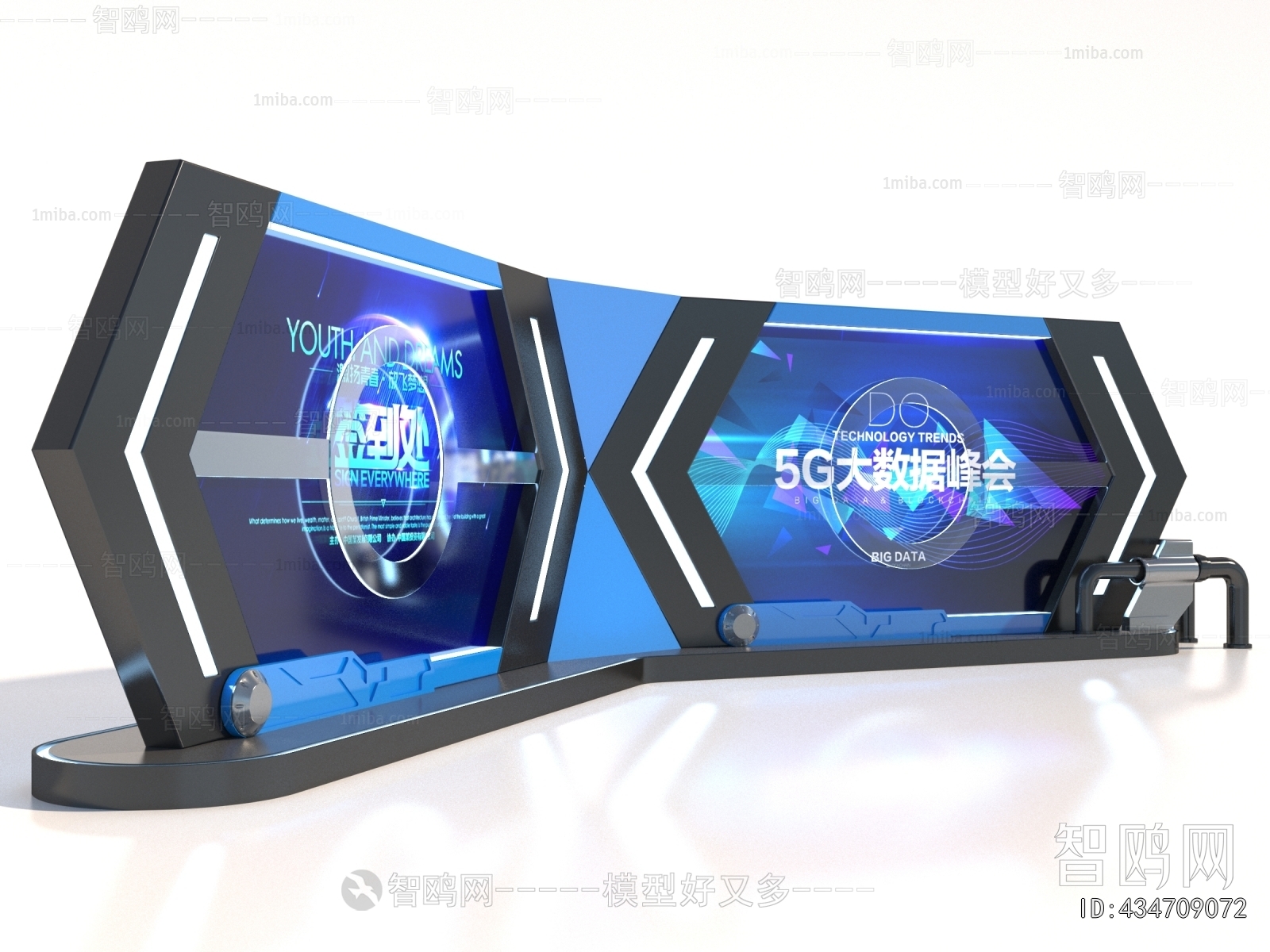 Modern Guide Board/bulletin Board