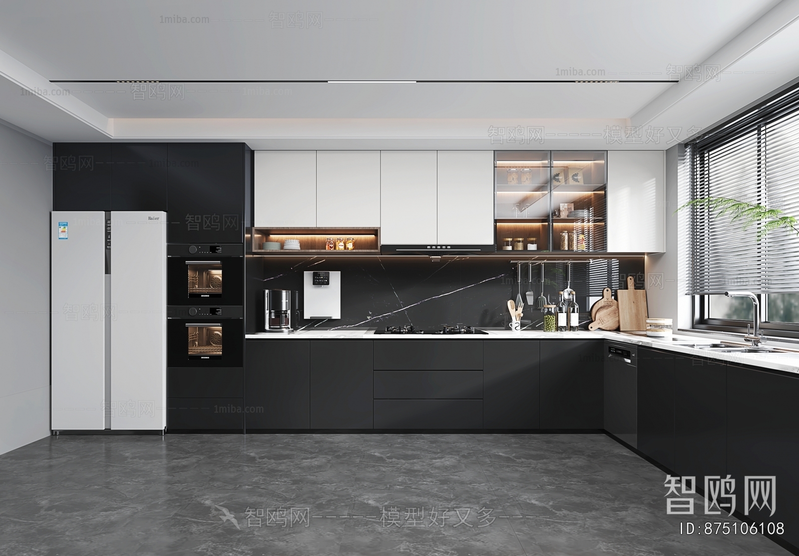 Modern The Kitchen