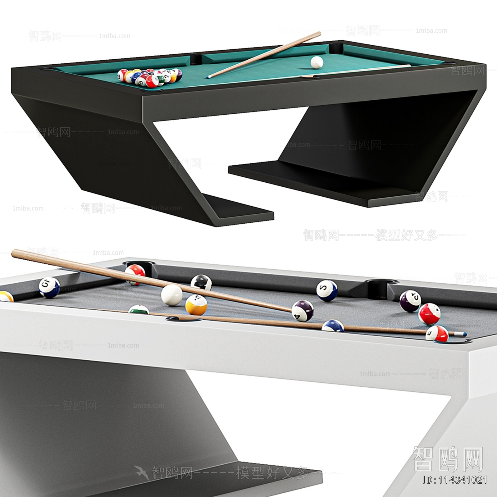 Modern Pool Table