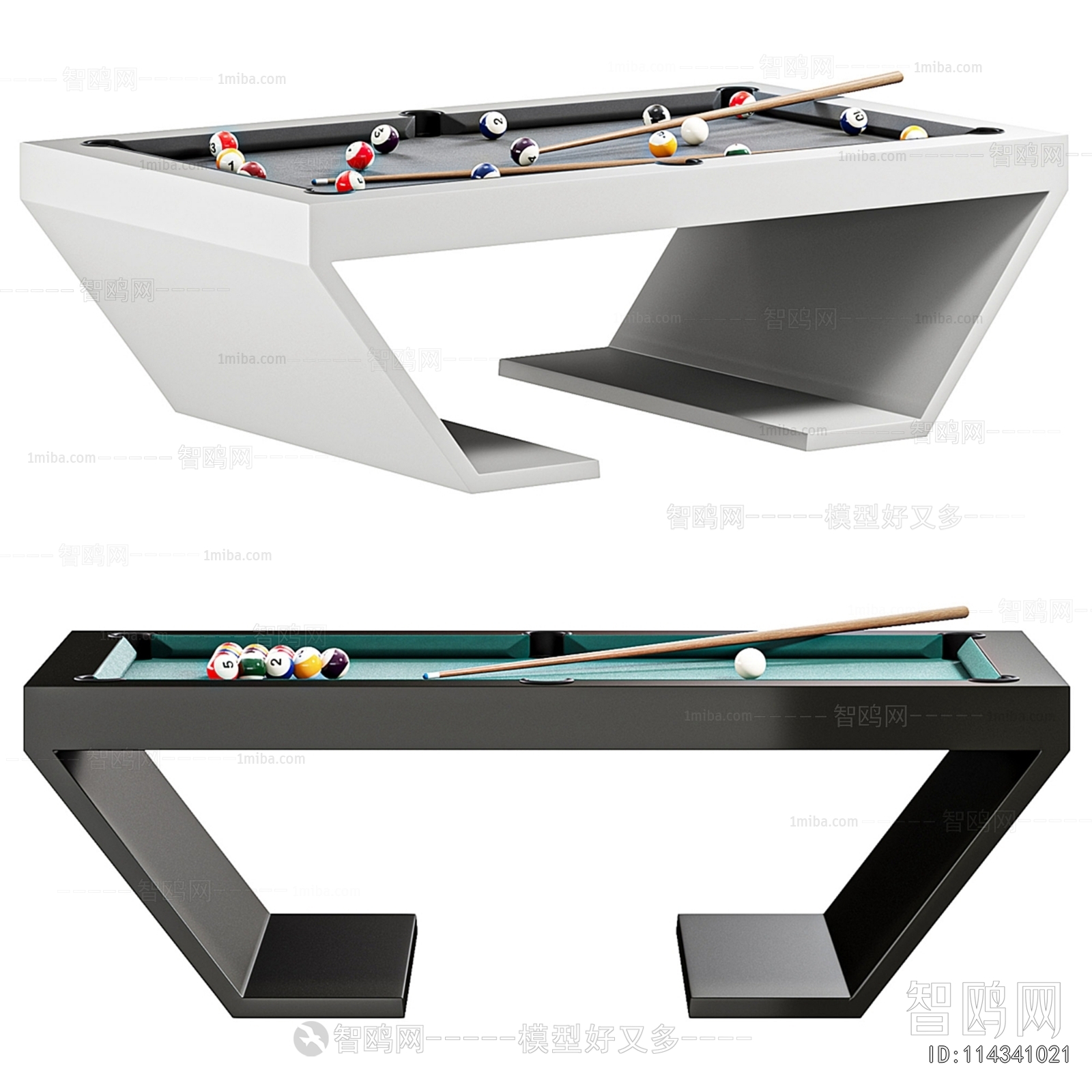 Modern Pool Table