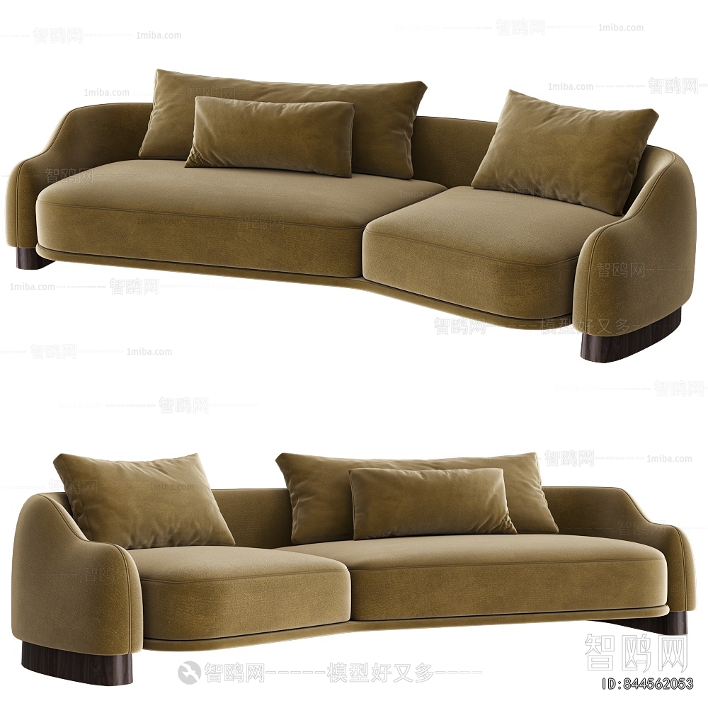 Modern Curved Sofa