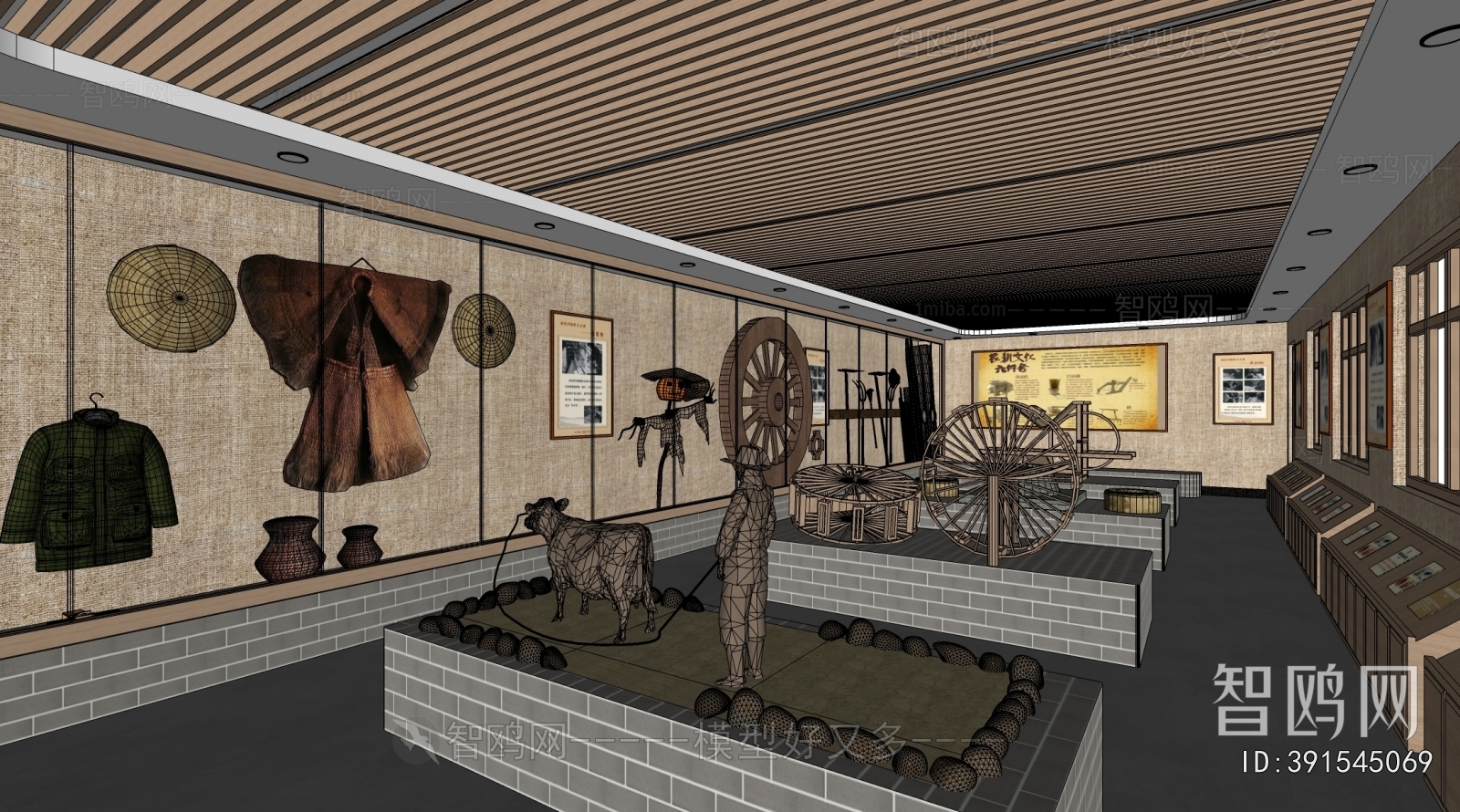 New Chinese Style Exhibition Hall