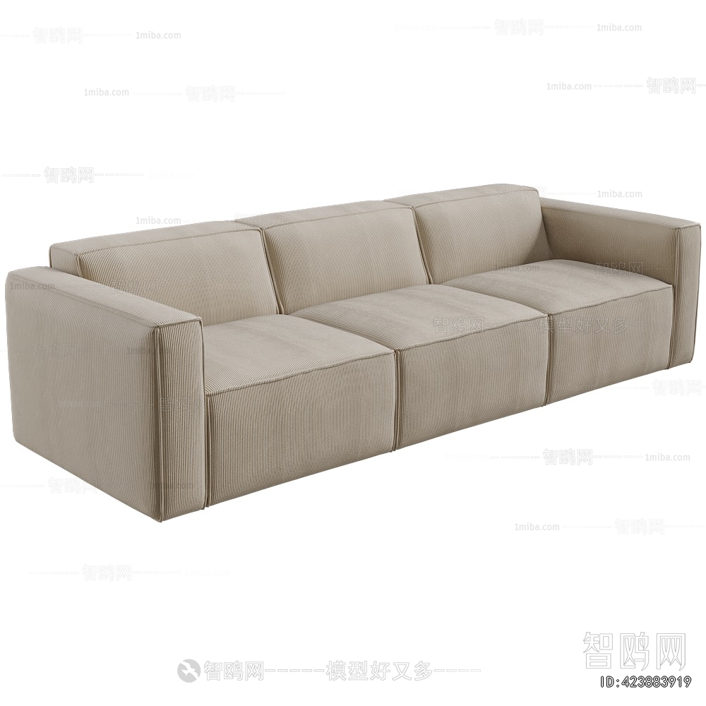 Modern Three-seat Sofa