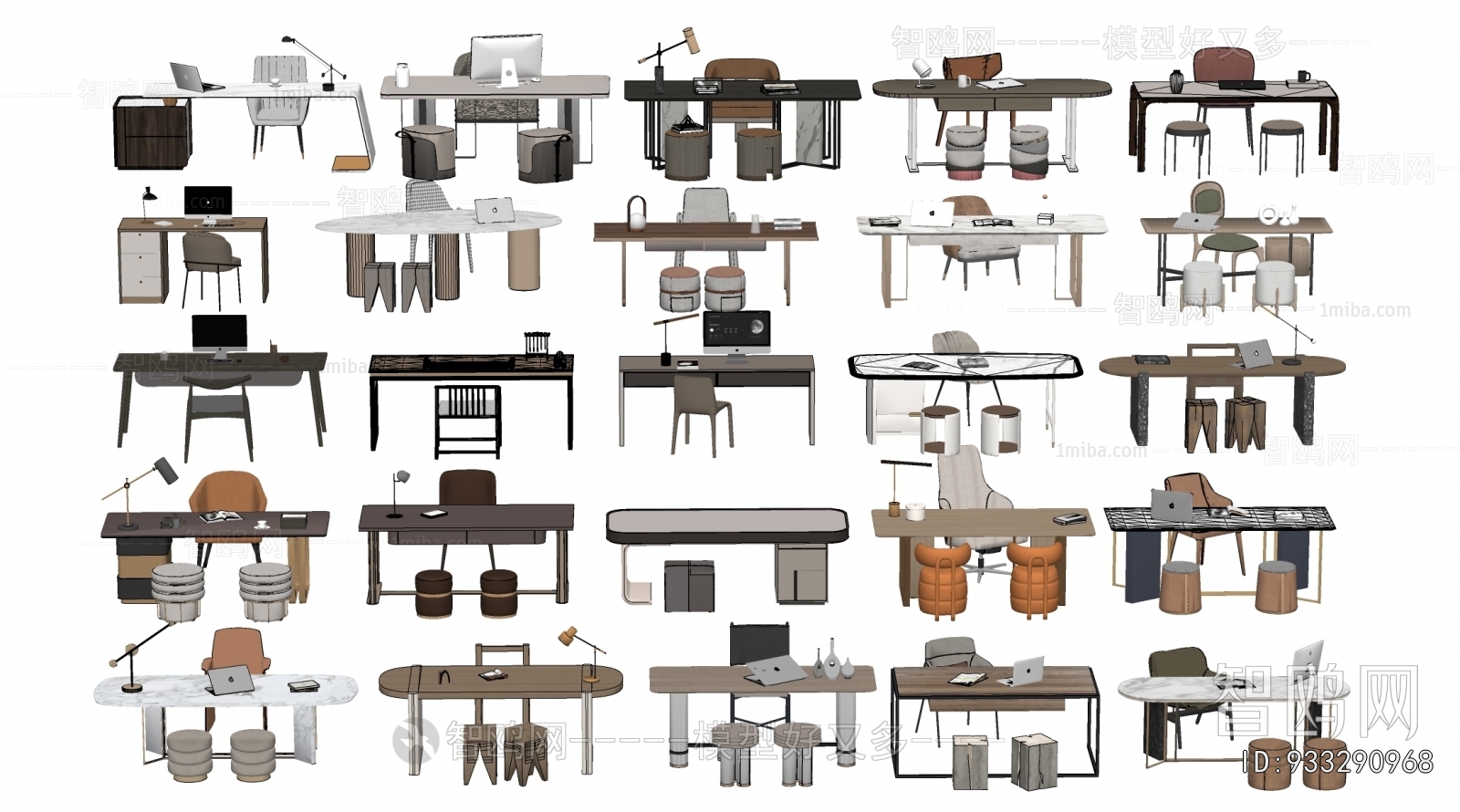 Modern Office Desk And Chair