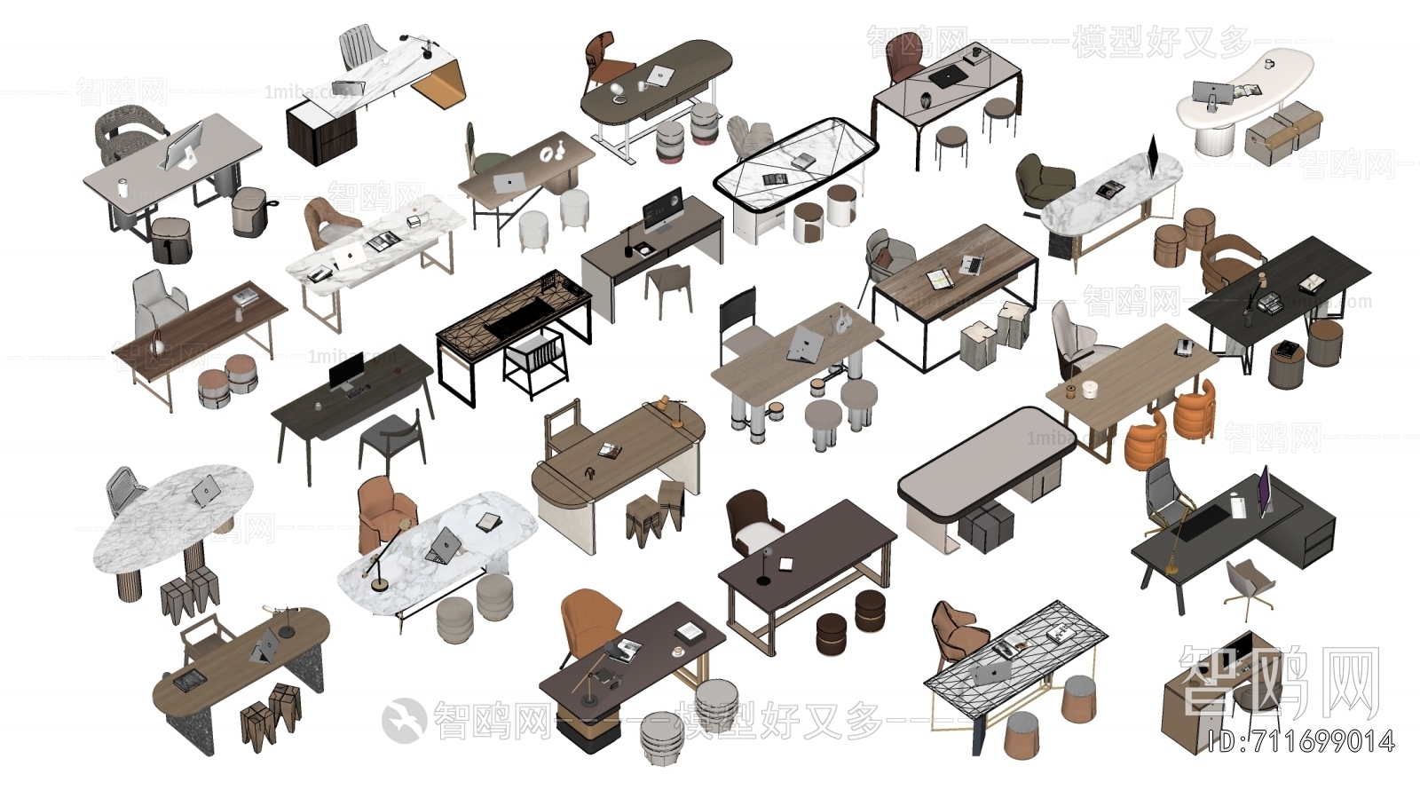 Modern Office Desk And Chair