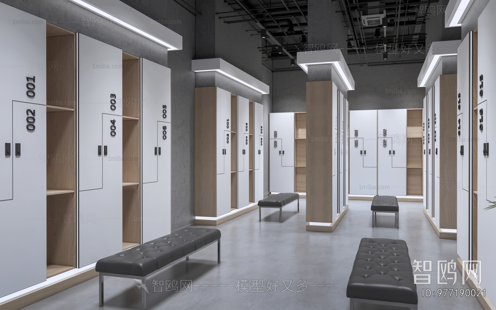 Modern Changing Room