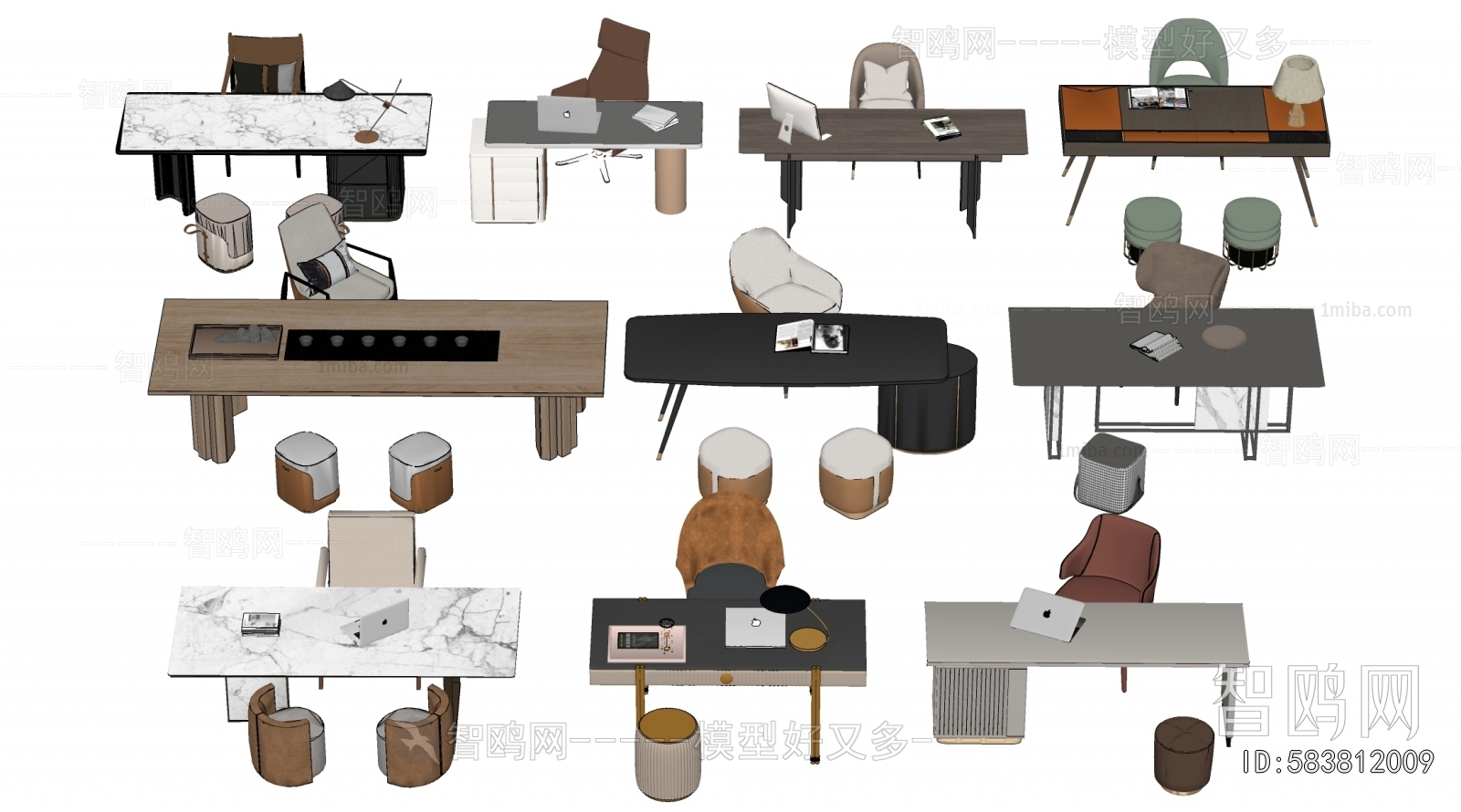 Modern Office Desk And Chair